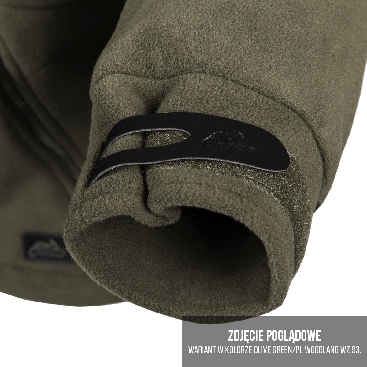 Helikon Infantry polár pulóver - Black/wz.93 Pantera PL Woodland