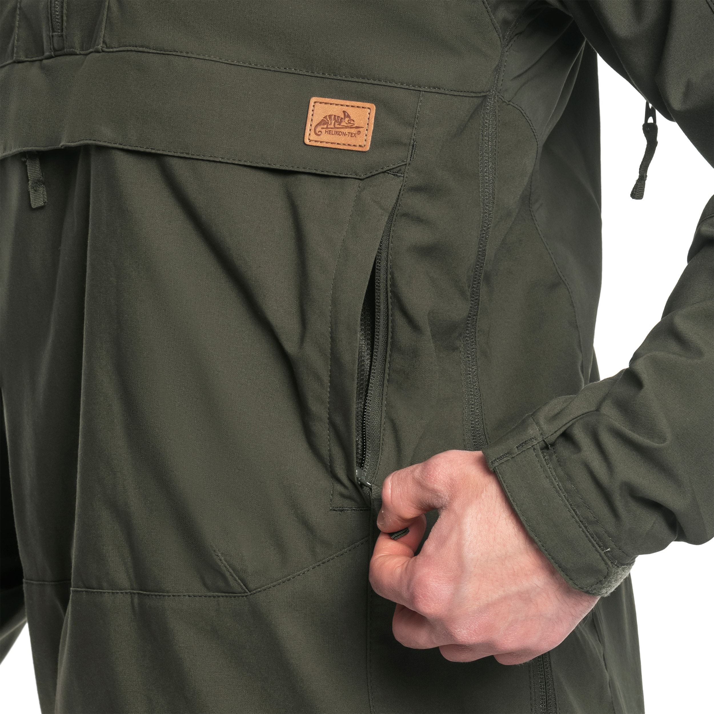 Helikon Woodsman Anorak kabát - Taiga Green