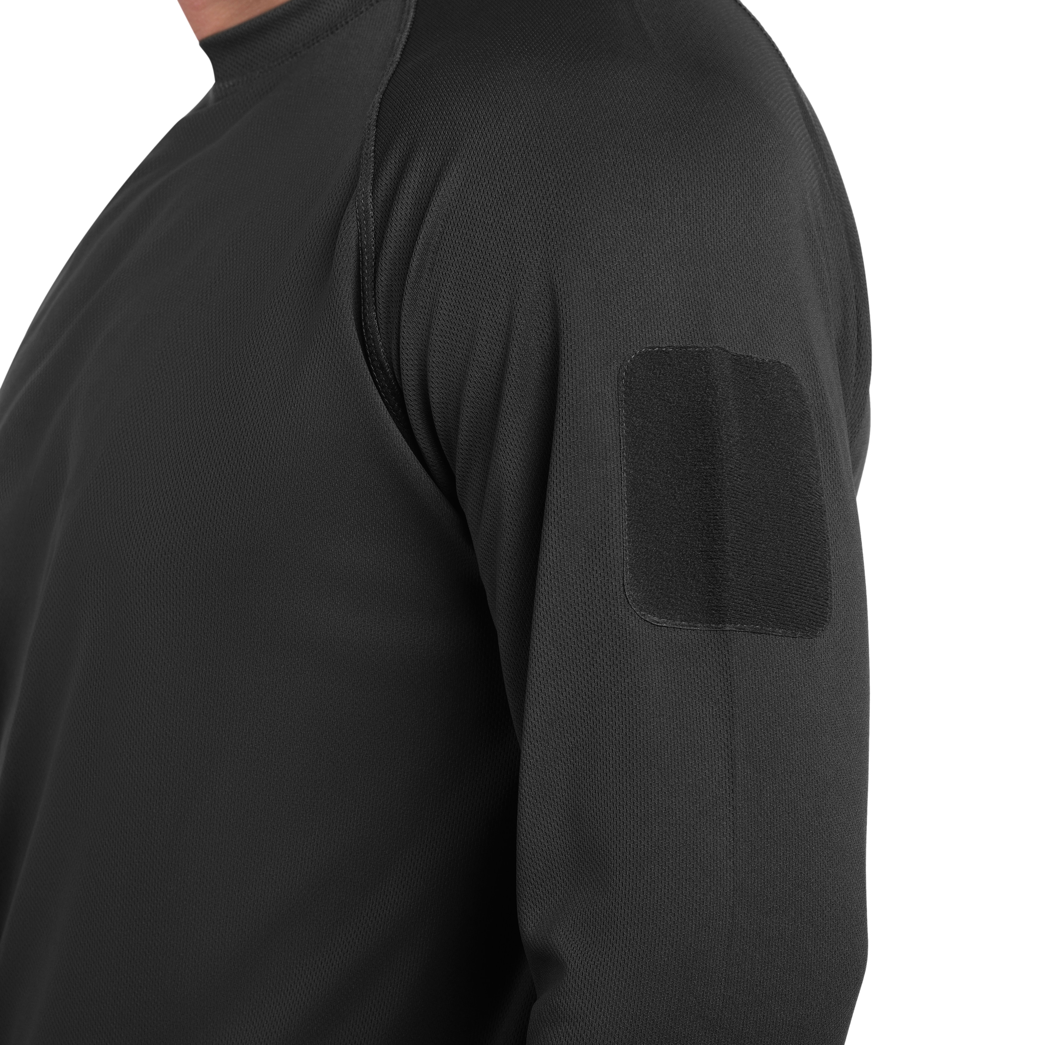 Mil-Tec Tactical Long Sleeve hosszú ujjú thermoaktív póló - Black