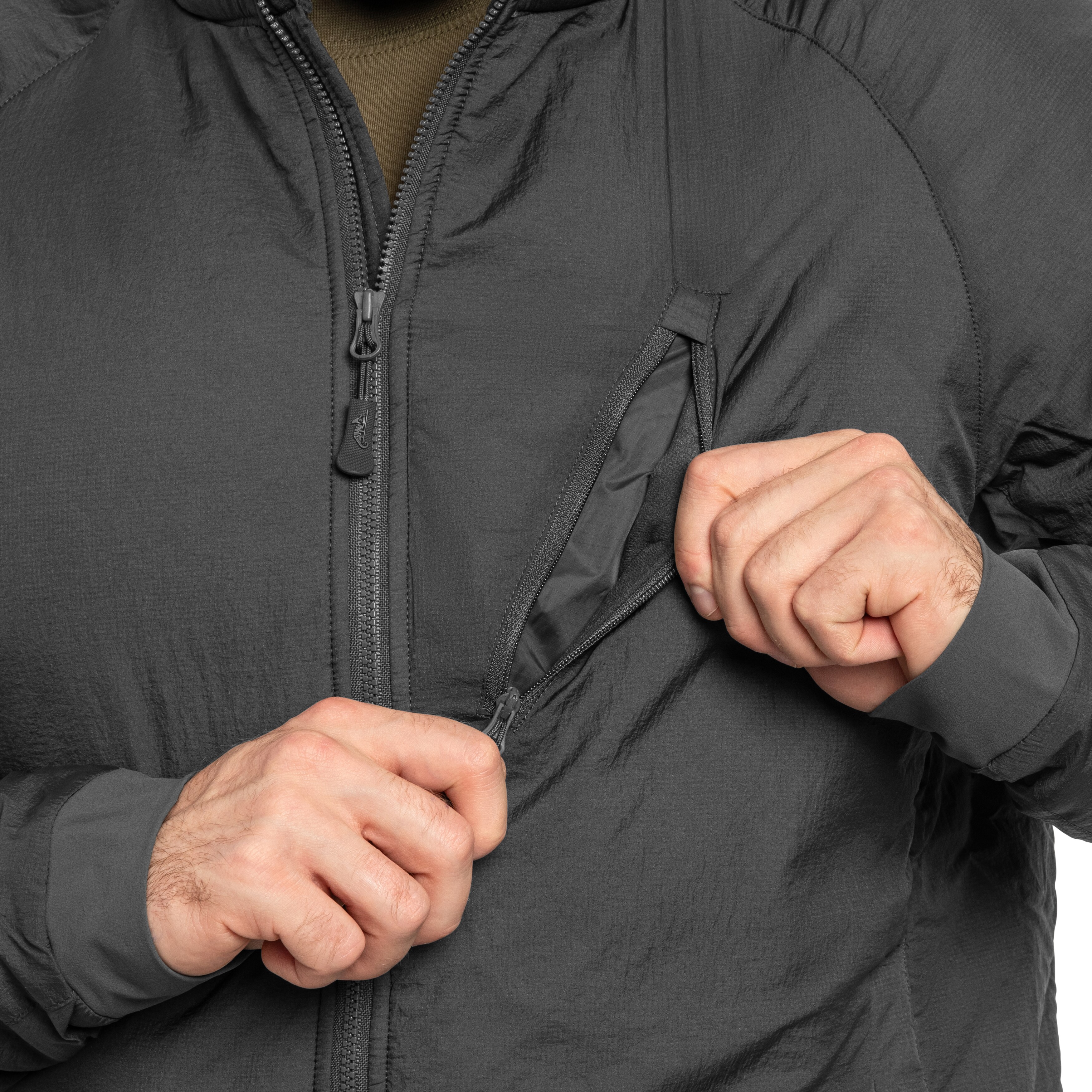 Helikon Wolfhound Climashield Apex kabát - Shadow Grey