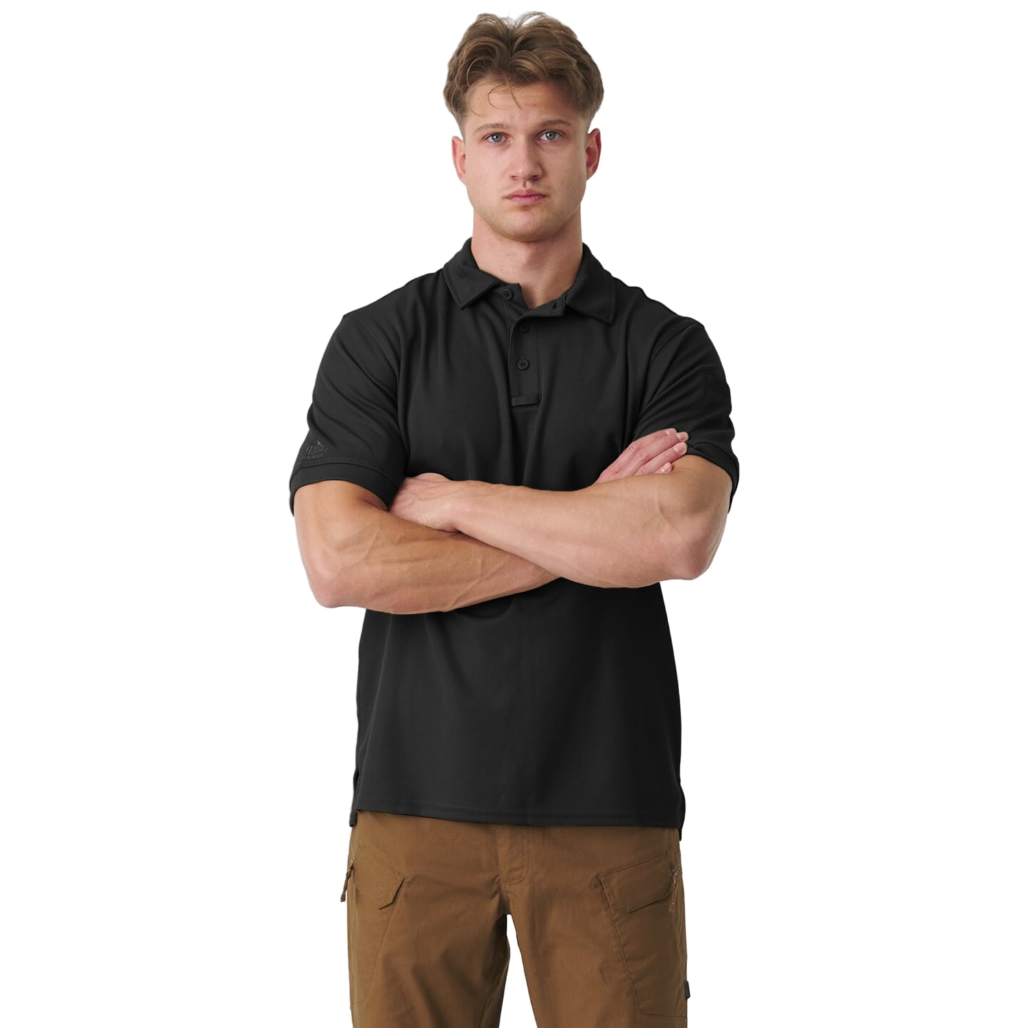 Polo Helikon UTL TopCool Lite thermoaktív póló - Black
