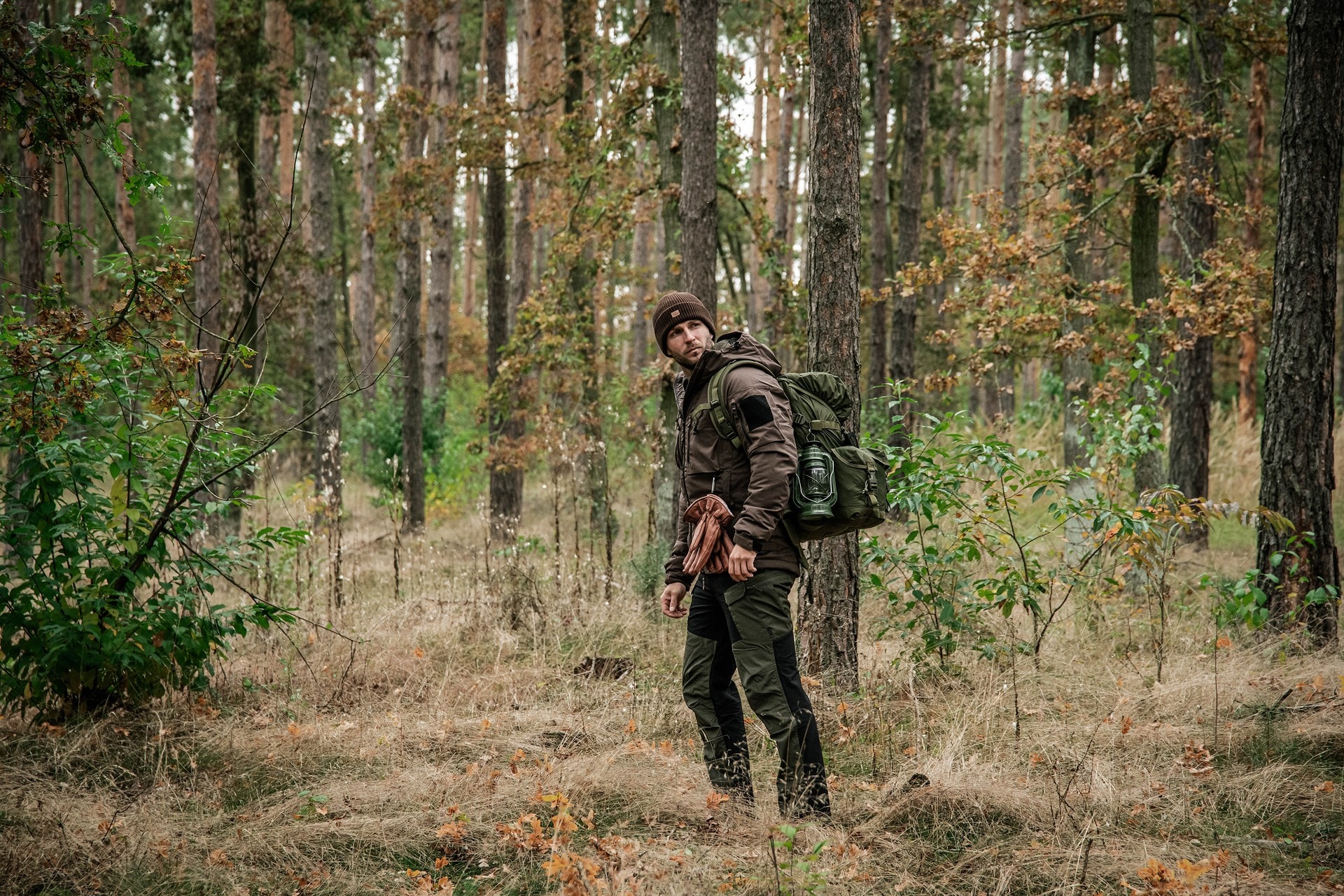 Helikon Hybrid Outback DuraCanvas nadrág - Taiga Green/Black