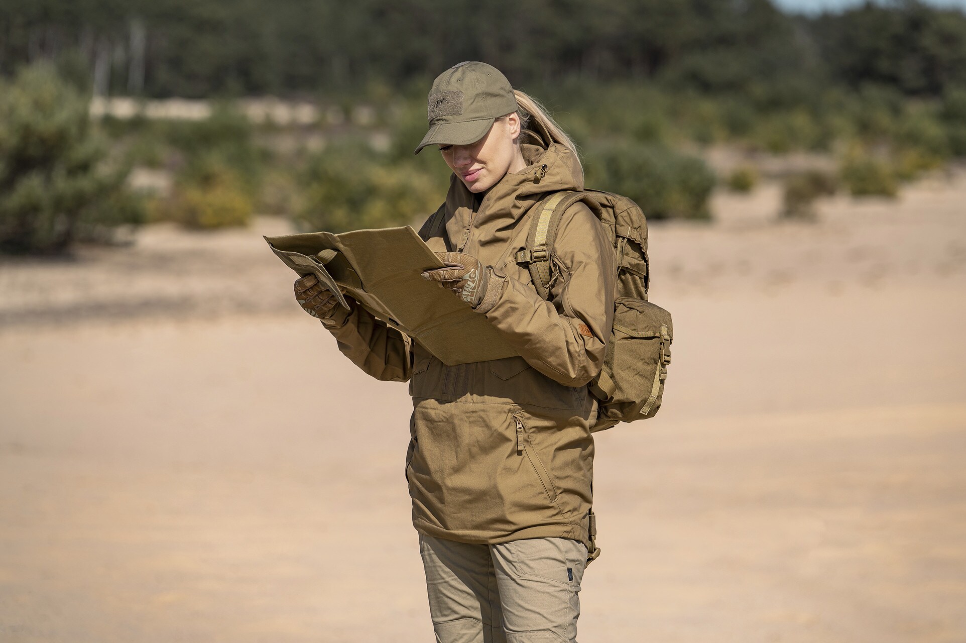 Helikon Pilgrim Anorak kabát - Coyote