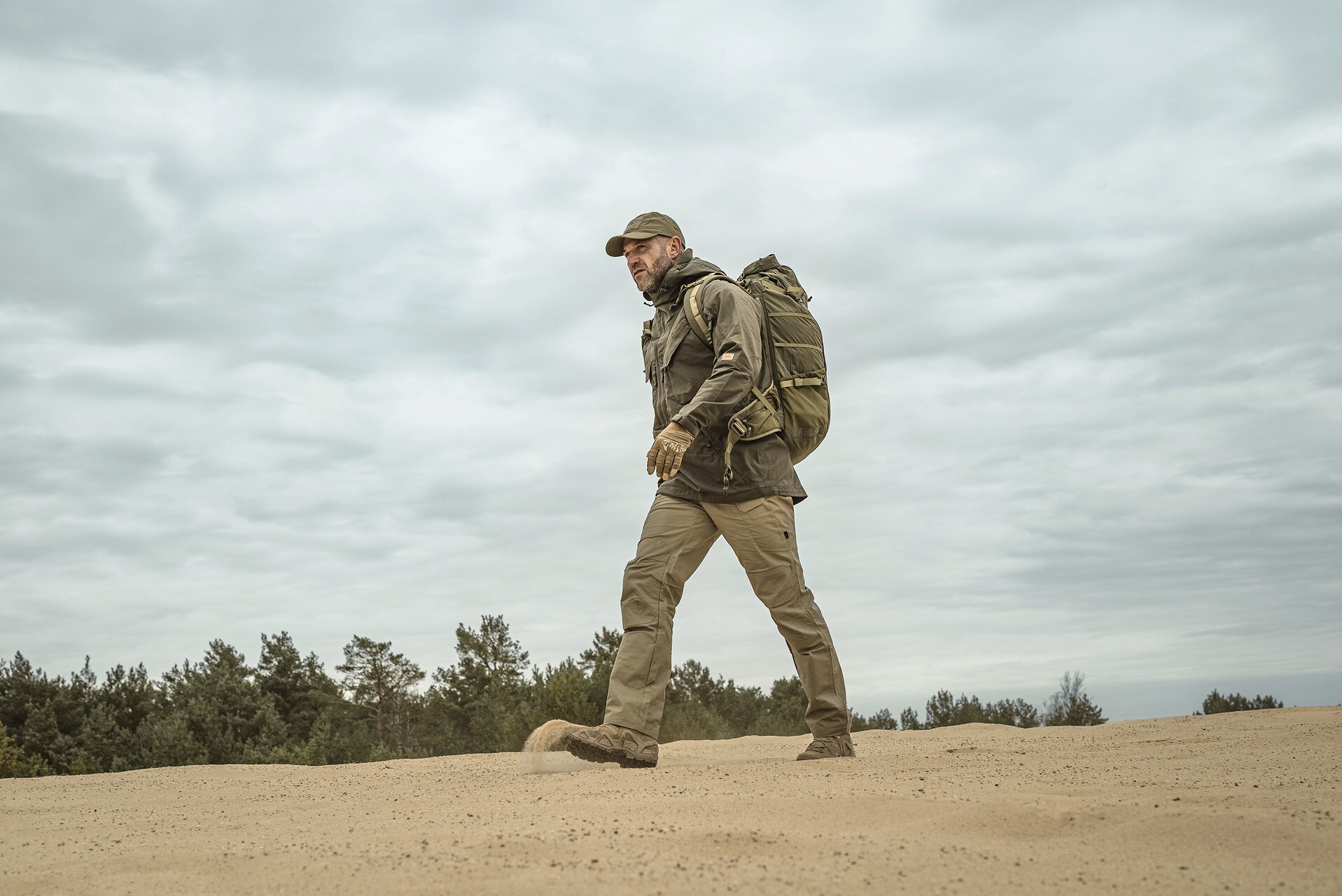 Helikon Pilgrim Anorak kabát - Taiga Green