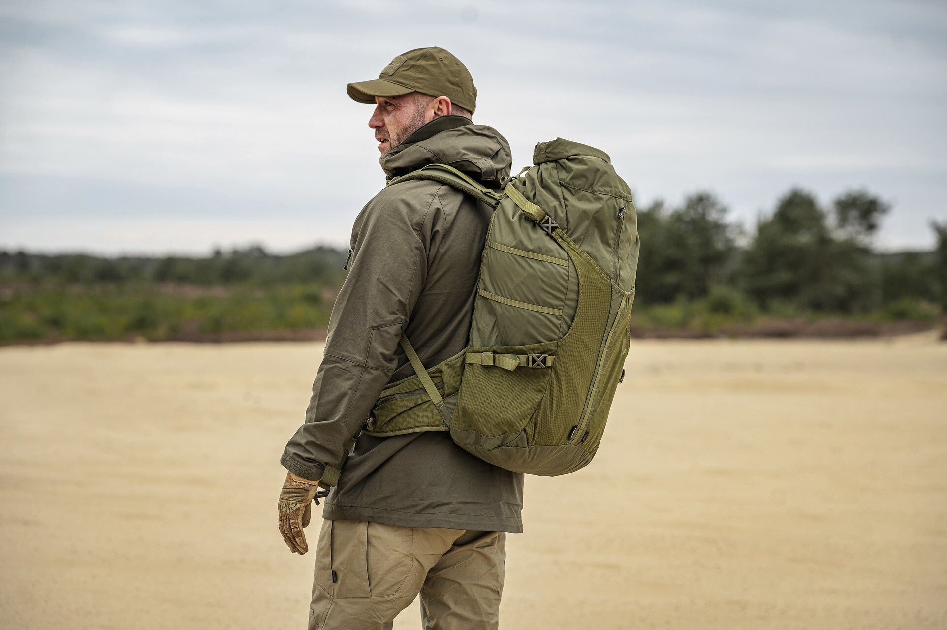 Helikon Pilgrim Anorak kabát - Taiga Green