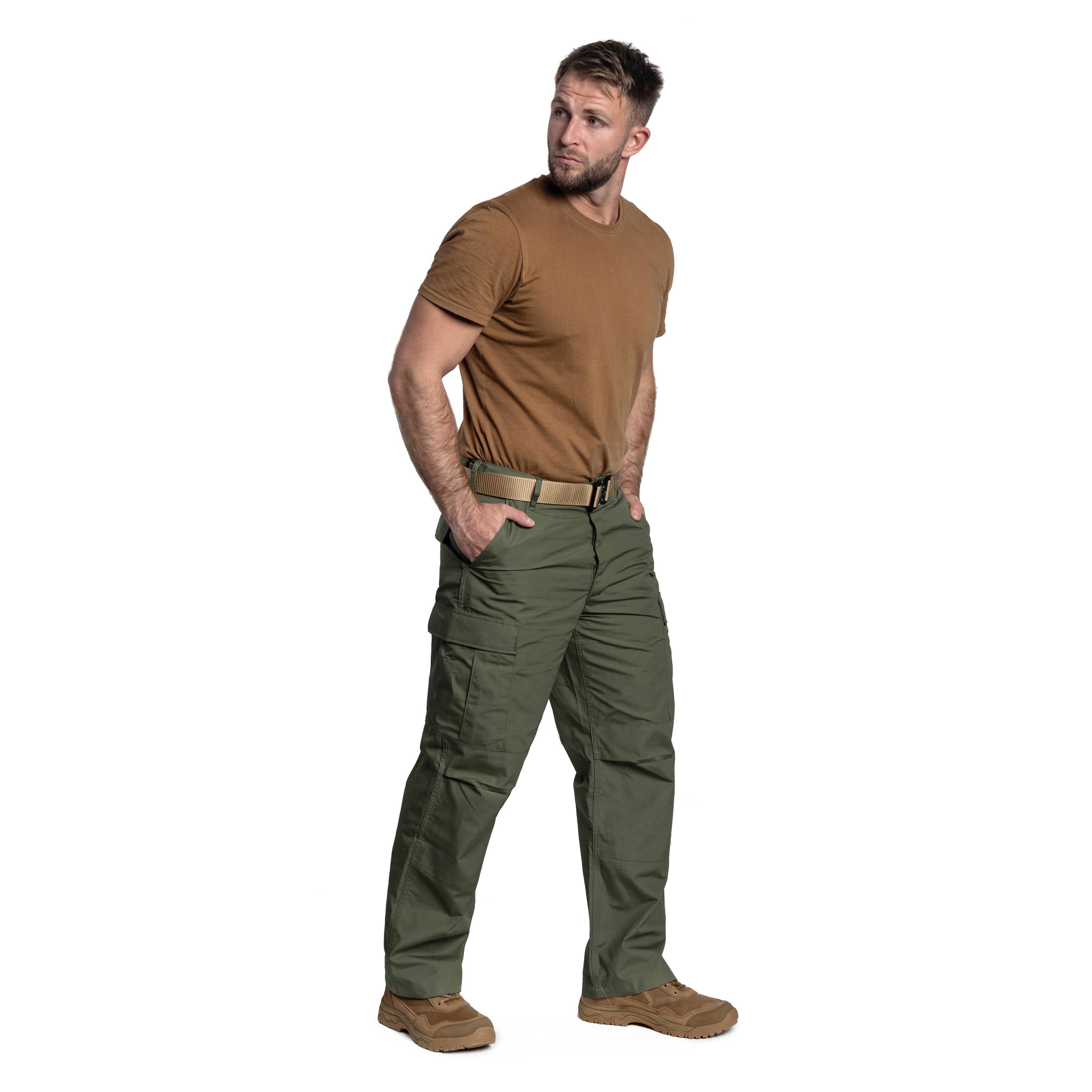 Helikon BDU PolyCotton Rip-Stop nadrág - Olive Green