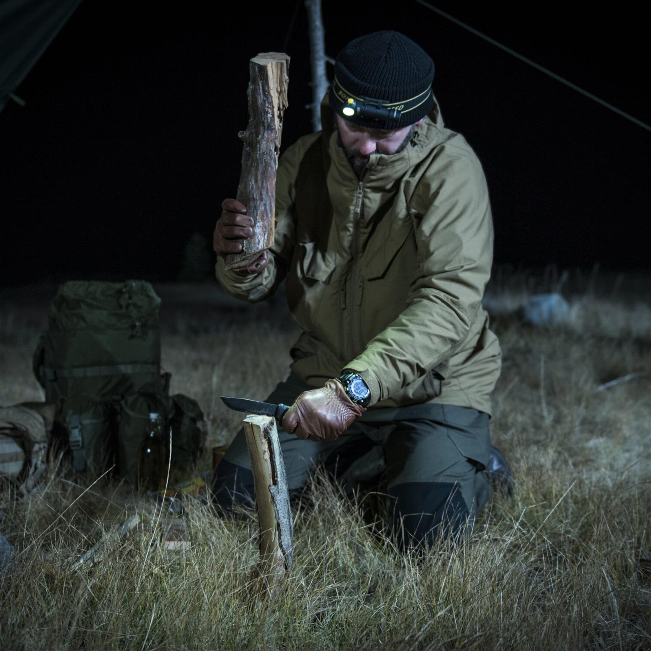 Helikon Lumber kesztyű - U.S. Brown