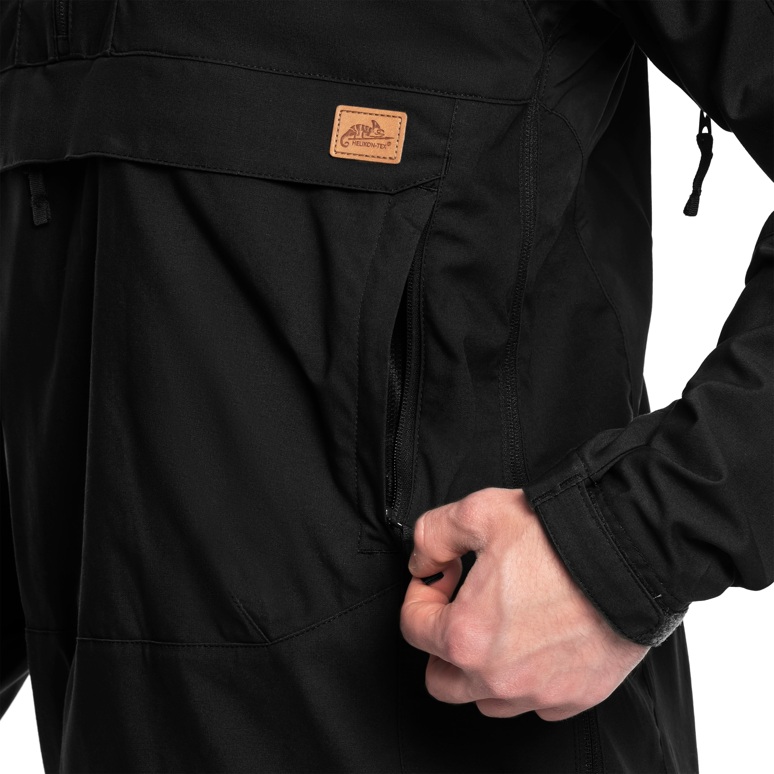 Helikon Woodsman Anorak kabát - Black