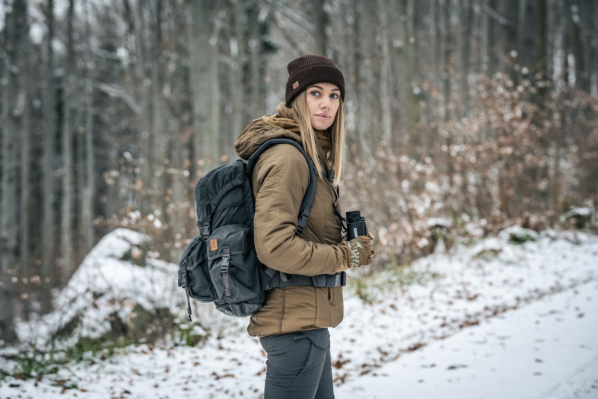 Helikon Wolfhound Hoodie női kabát - Coyote