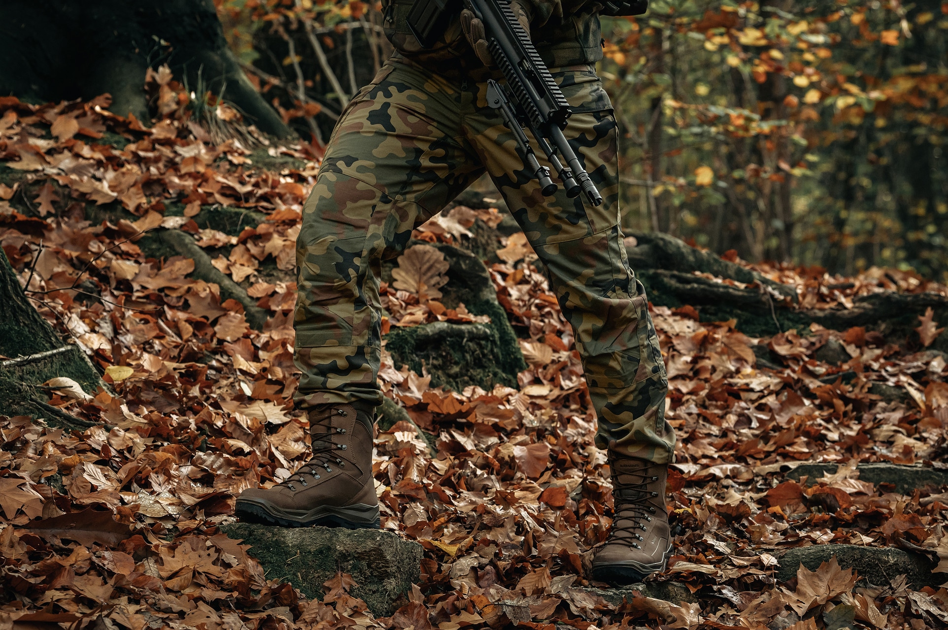 Helikon SFU Next Mk2 Pants PolyCotton Rip-Stop egyenruha nadrág - wz.93 Pantera PL Woodland