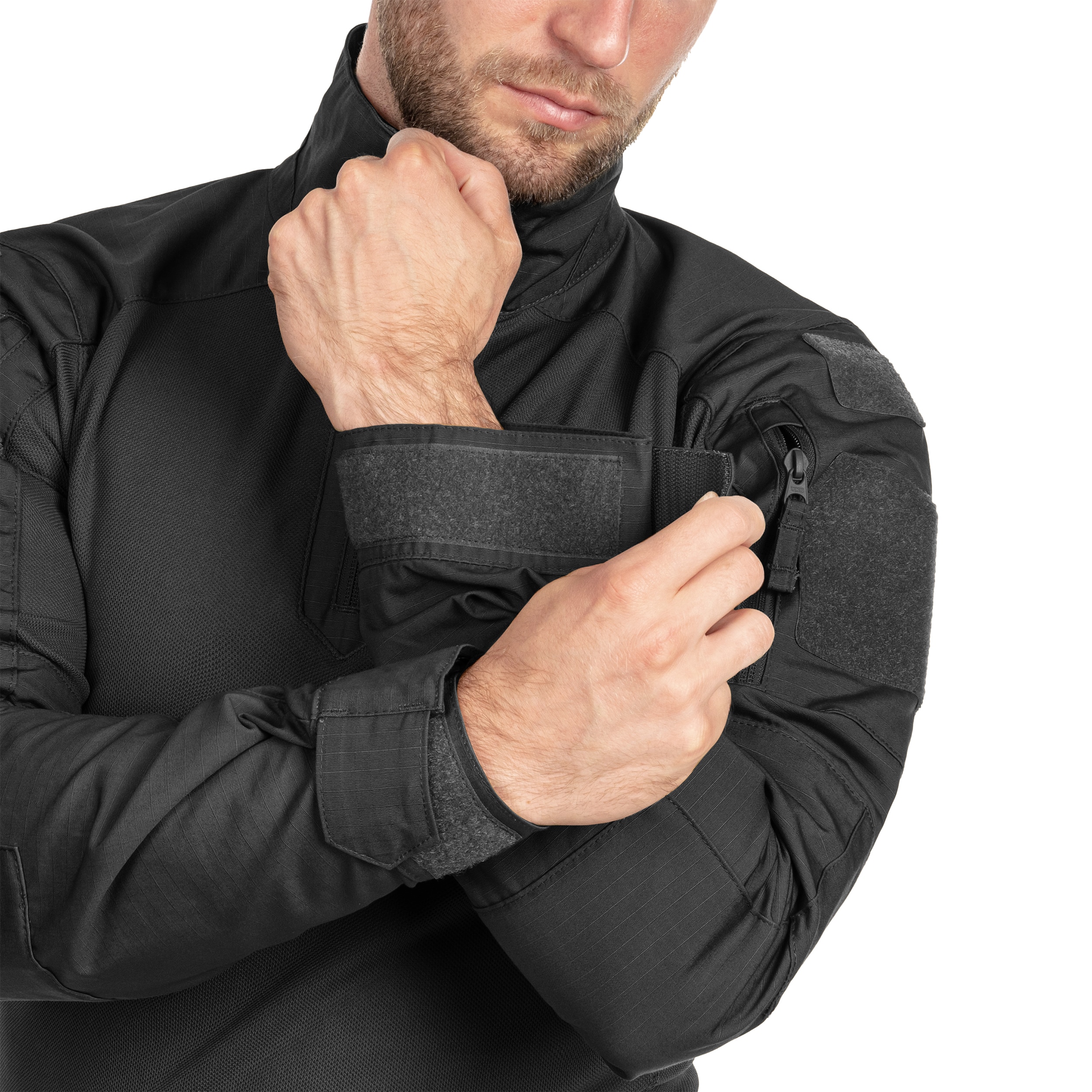 Helikon MCDU Combat Shirt NyCo Rip-Stop pulóver - Black