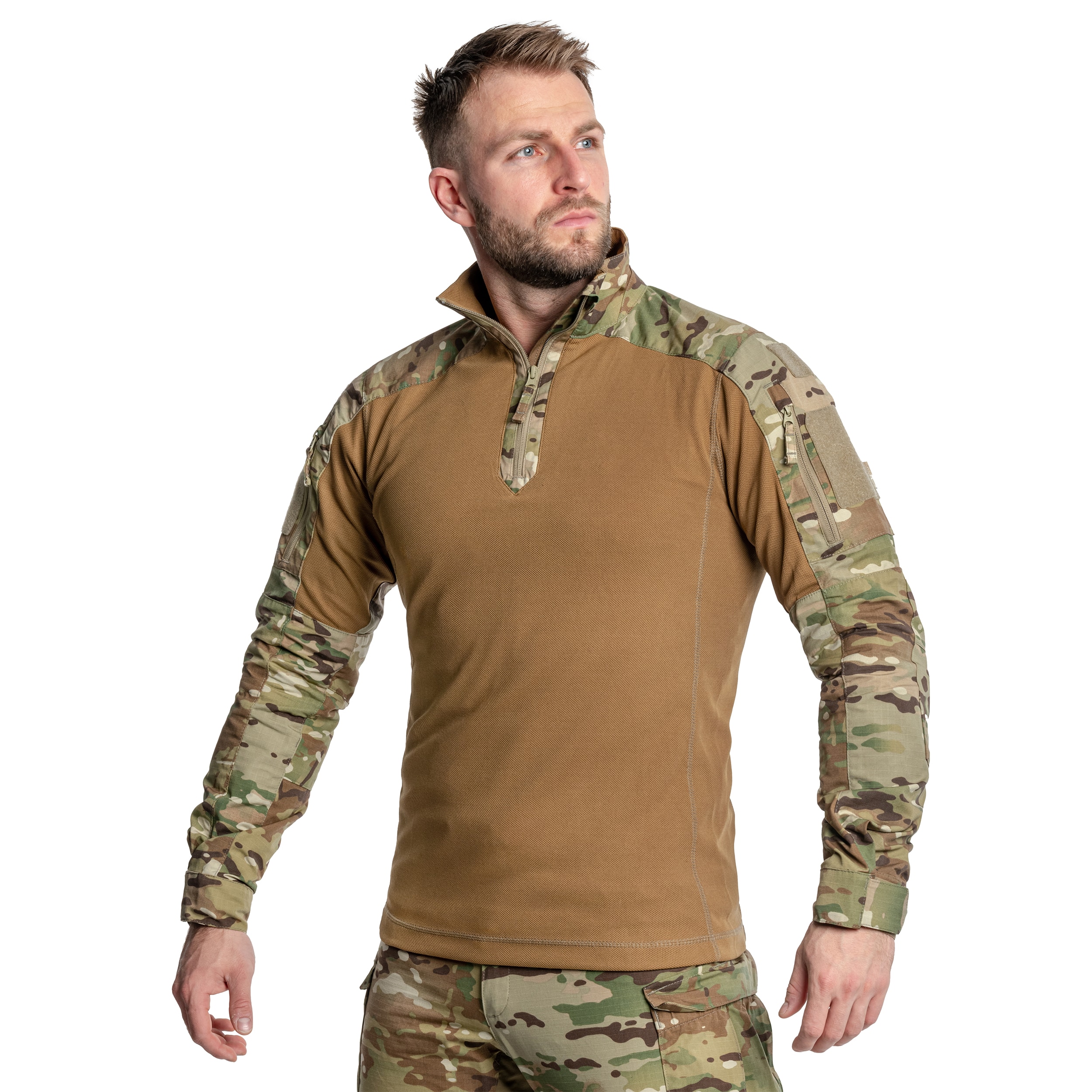 Helikon MCDU Combat Shirt NyCo Rip-Stop pulóver - MultiCam