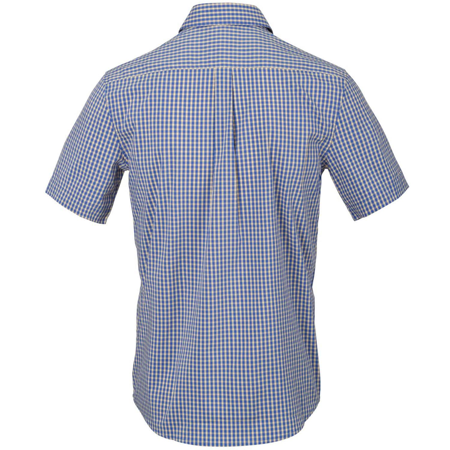Helikon Covert Concealed Carry Short Sleeve ing - Royal Blue Checkered