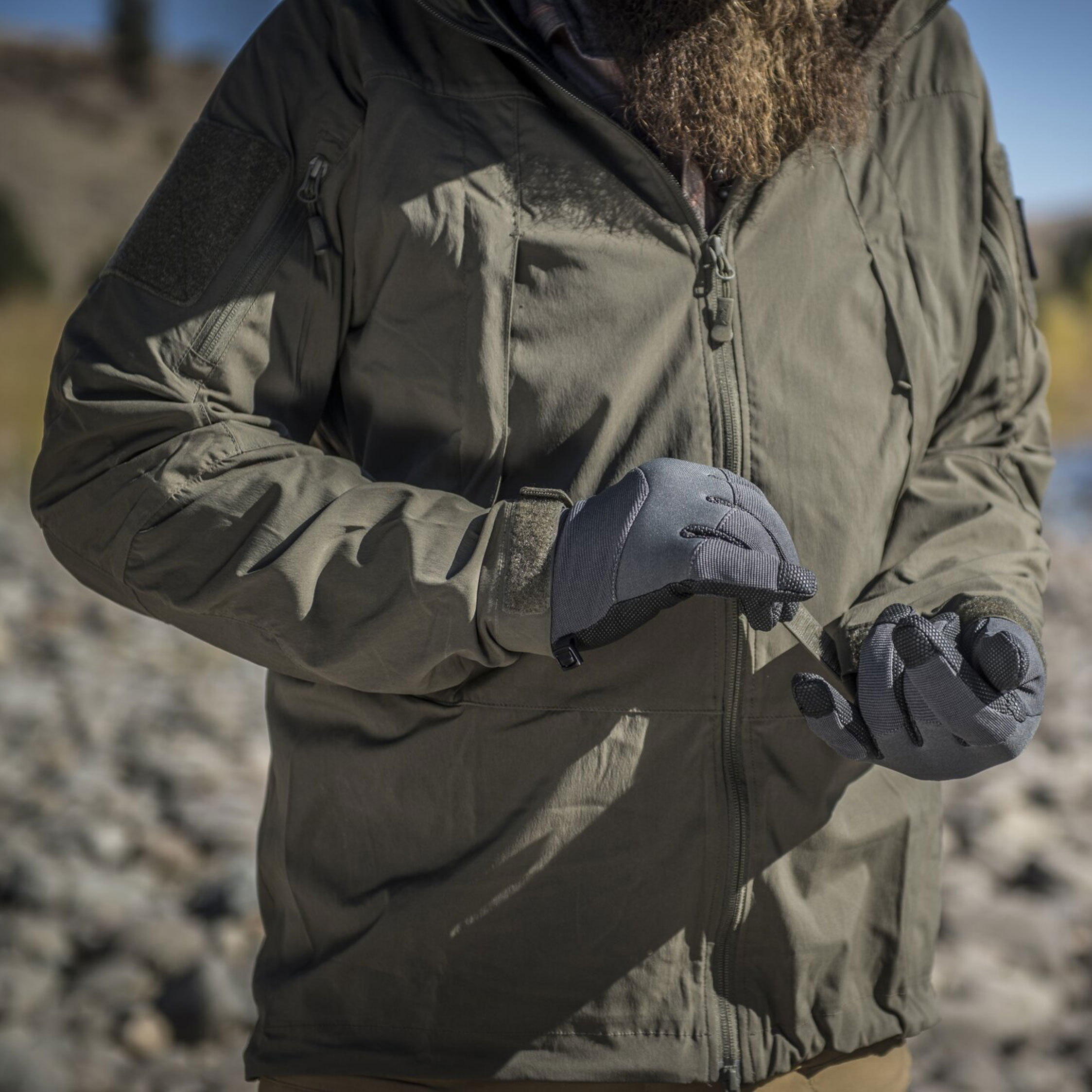 Helikon Impact Duty Winter Mk2 kesztyű - Shadow Grey/Black