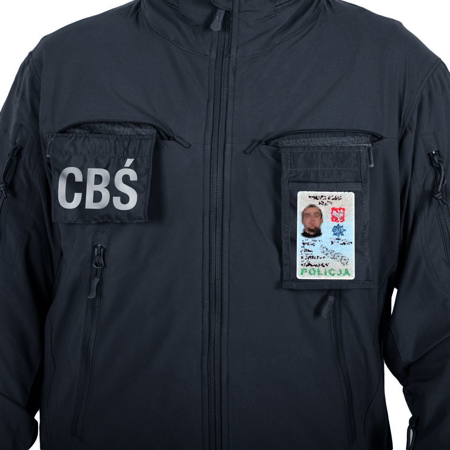 Helikon Cougar Softshell Windblocker QSA HID kabát - Navy Blue