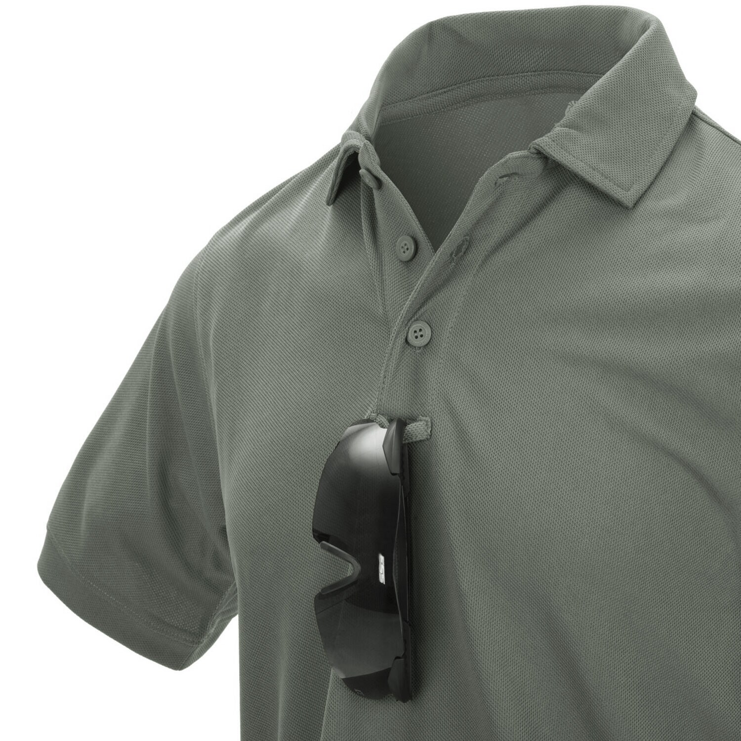 Helikon UTL TopCool termoaktív galléros póló - Foliage Green