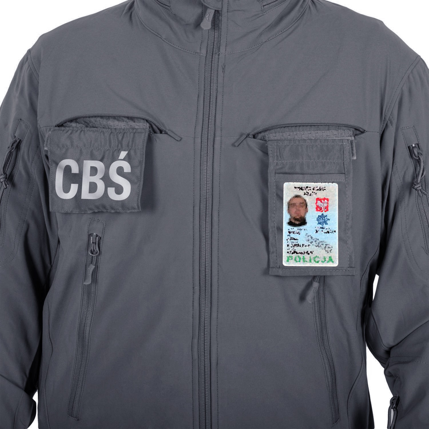 Helikon Cougar Softshell Windblocker QSA HID kabát - Shadow Grey