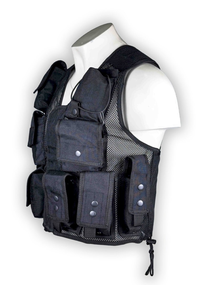 Texar SWAT taktikai mellény – Black