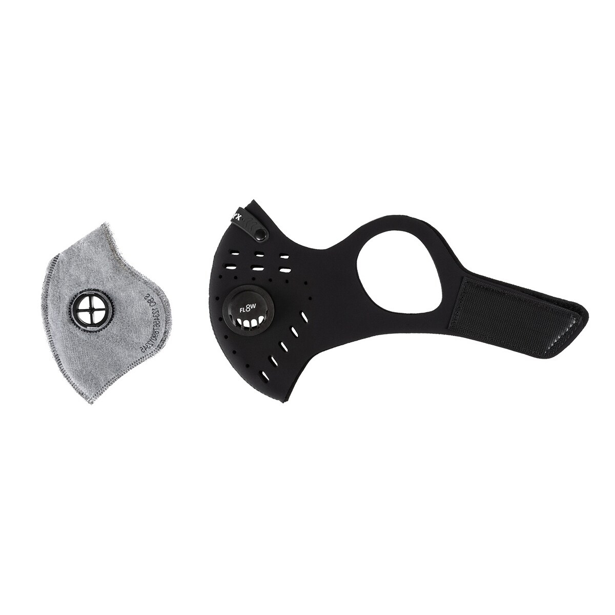 Broyx Sport Delta szmogellenes maszk - Black