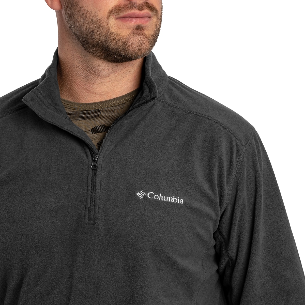 Columbia Klamath Range II Half Zip polár pulóver - Black