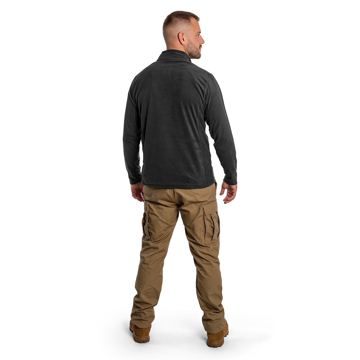 Columbia Klamath Range II Half Zip polár pulóver - Black