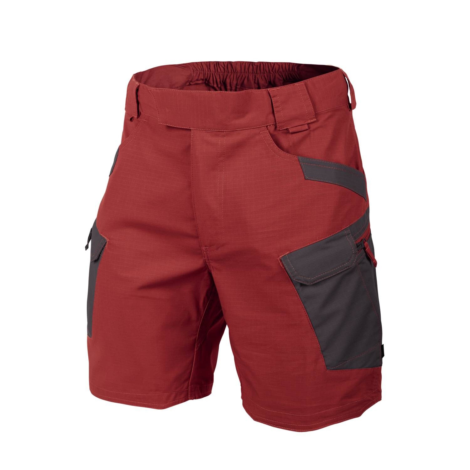 Helikon UTS 8,5" PolyCotton Rip-Stop rövidnadrág - Crimson Sky/Ash Grey