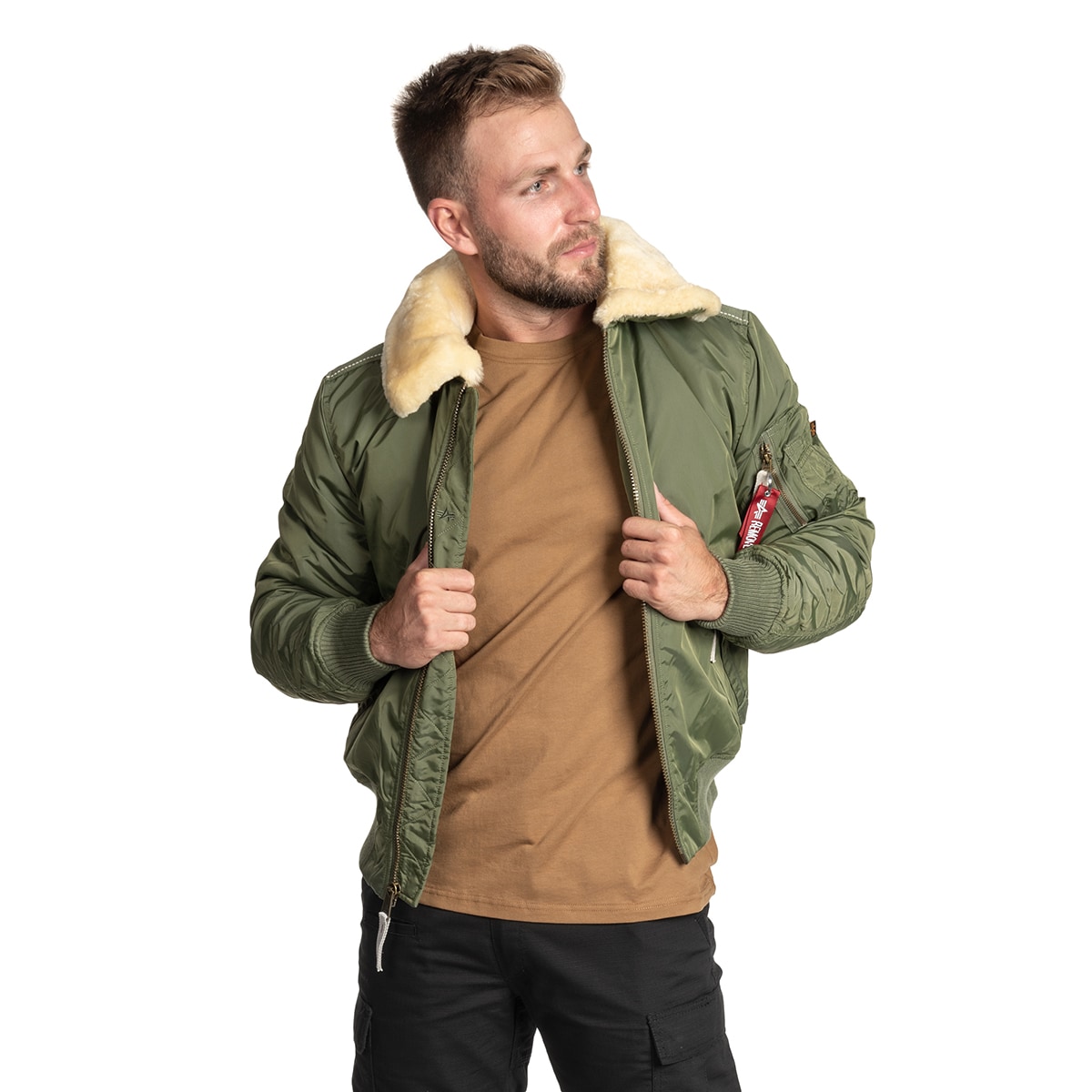 Alpha Industries Injector III kabát - Sage Green