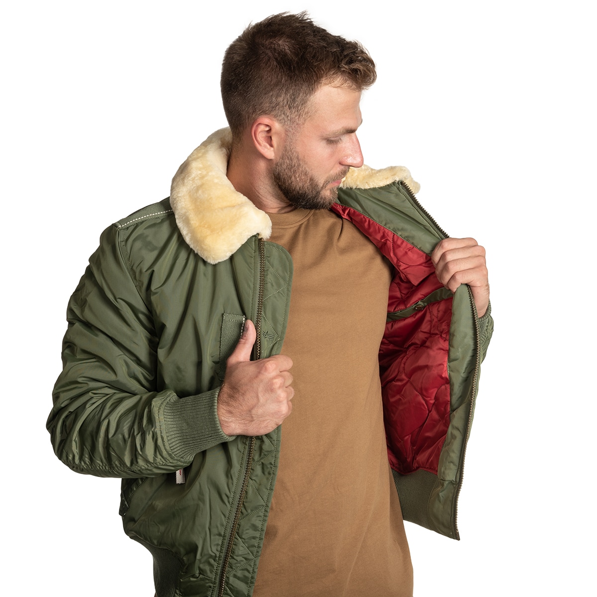 Alpha Industries Injector III kabát - Sage Green