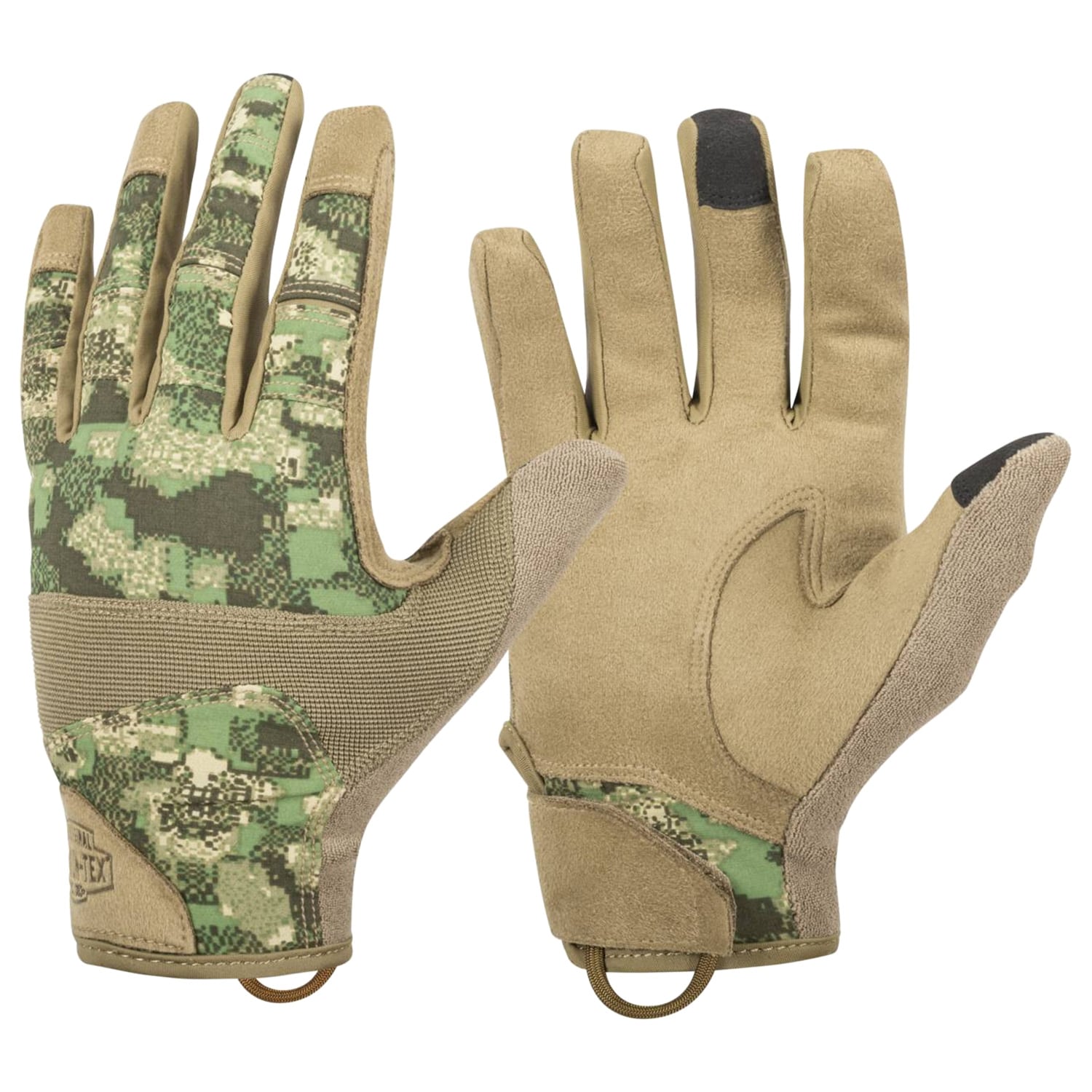 Helikon Range Tactical kesztyű - PenCott WildWood/Coyote