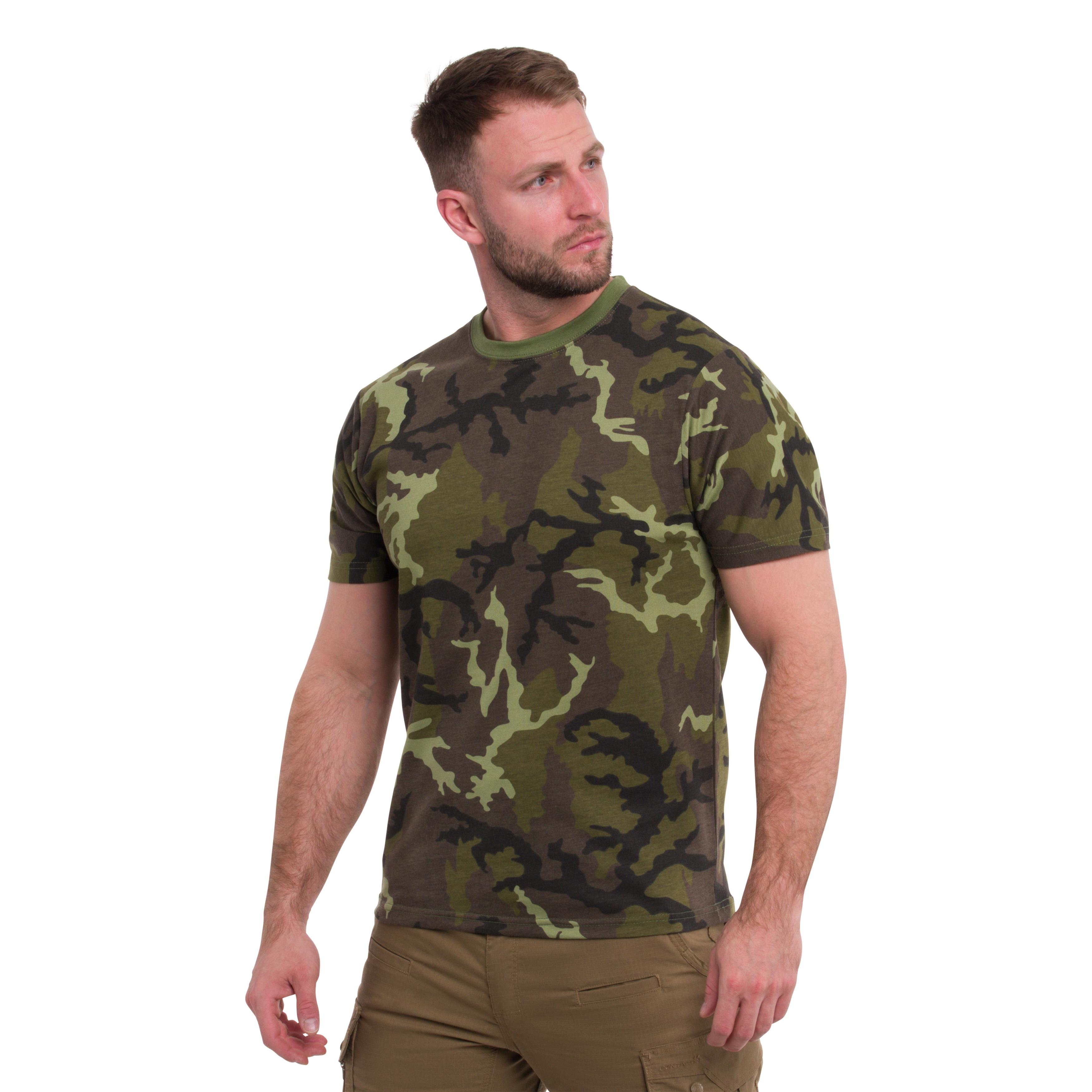 MFH Streetstyle T-shirt póló - M95CZ Camo