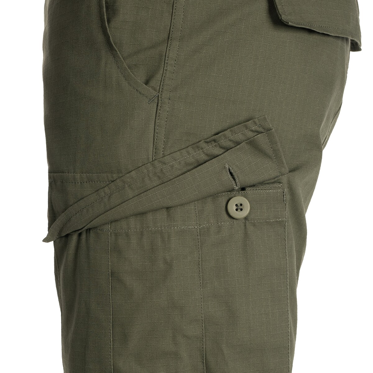 Mil-Tec Teesar Rip-Stop BDU Slim Fit katonai nadrág - Olive