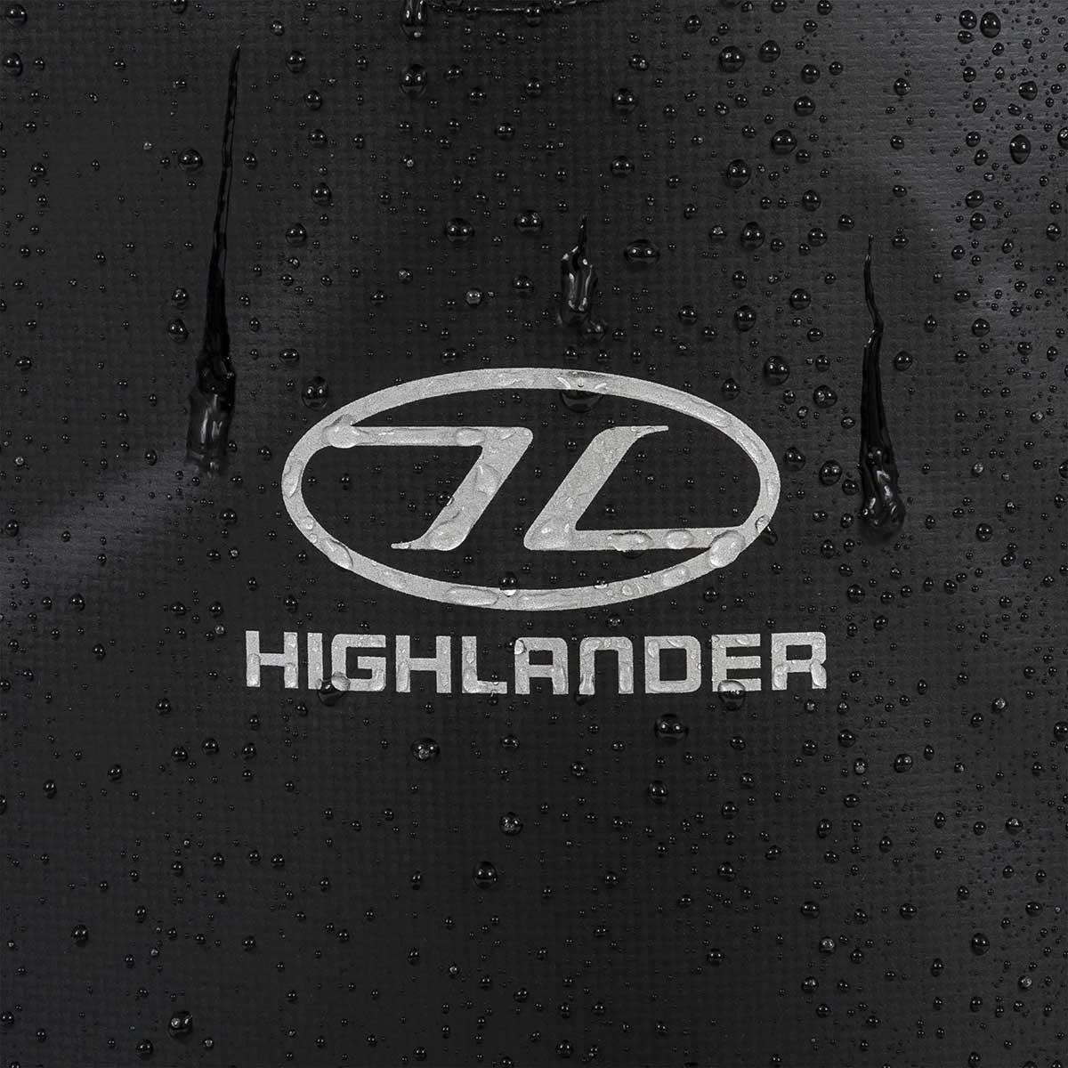 Highlander Outdoor Troon Duffle vízálló táska 70 l - Black