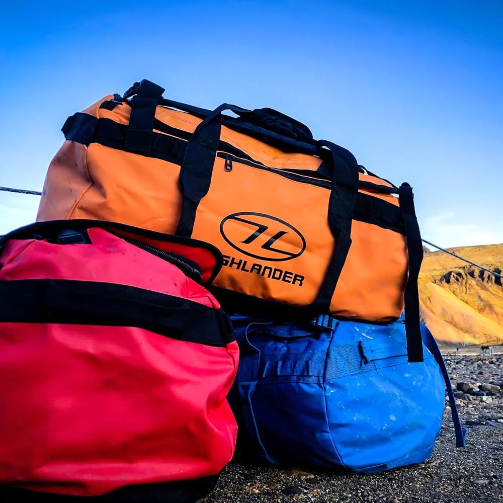 Highlander Outdoor Storm Kitbag táska 45 l - Black