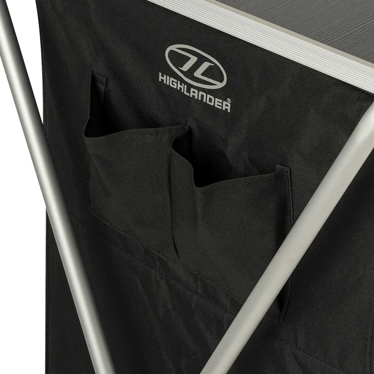 Highlander Outdoor Double Folding Shovel összecsukható lapát - Black