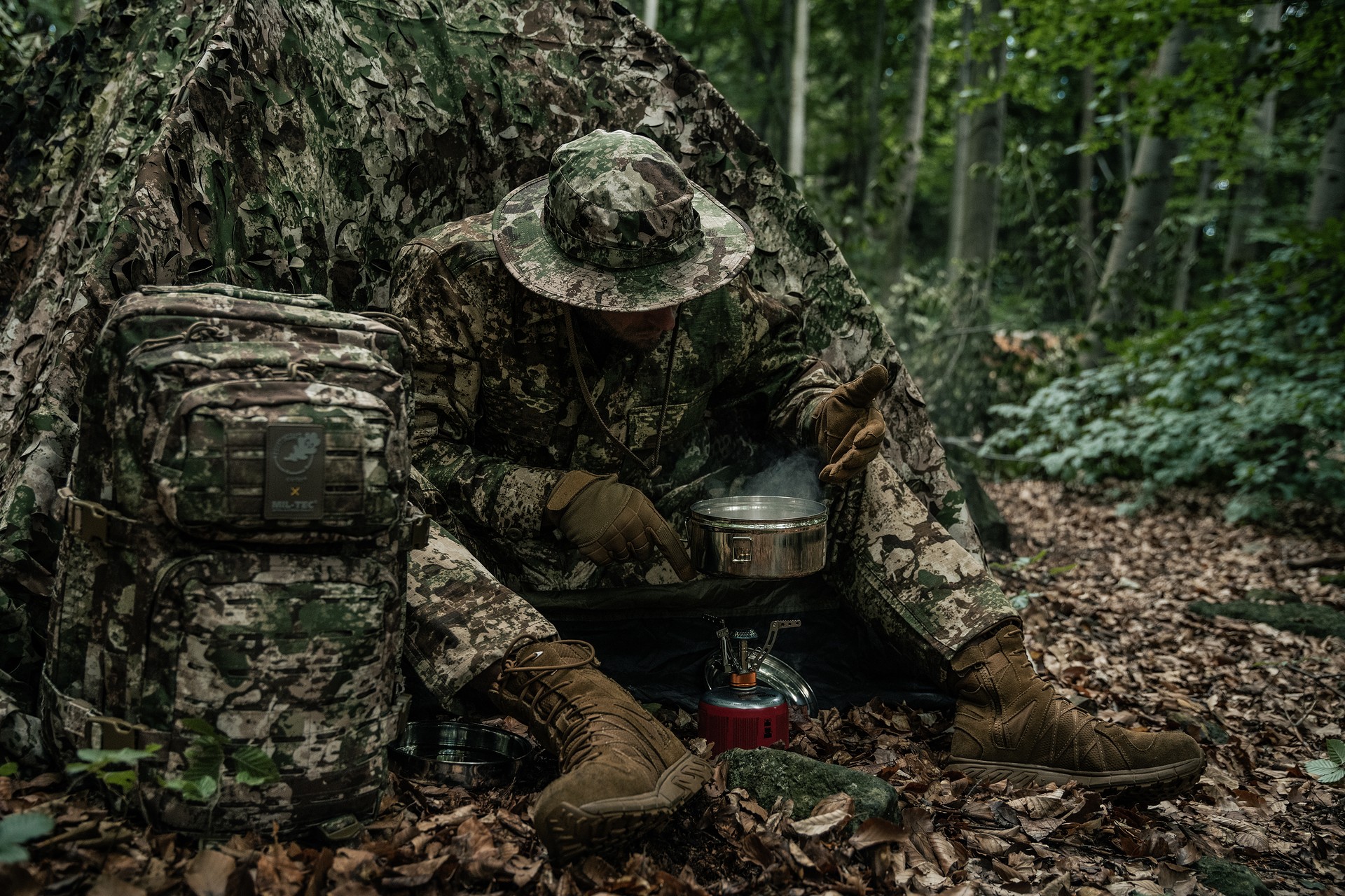 Highlander Outdoor HPX200 összecsukható kemping gázégő fej