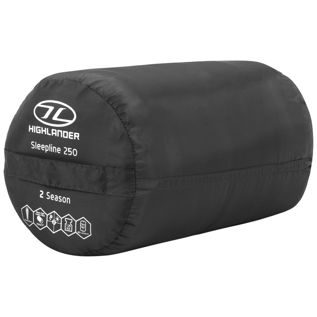 Highlander Outdoor Sleepline Mummy 250 hálózsák - Charcoal