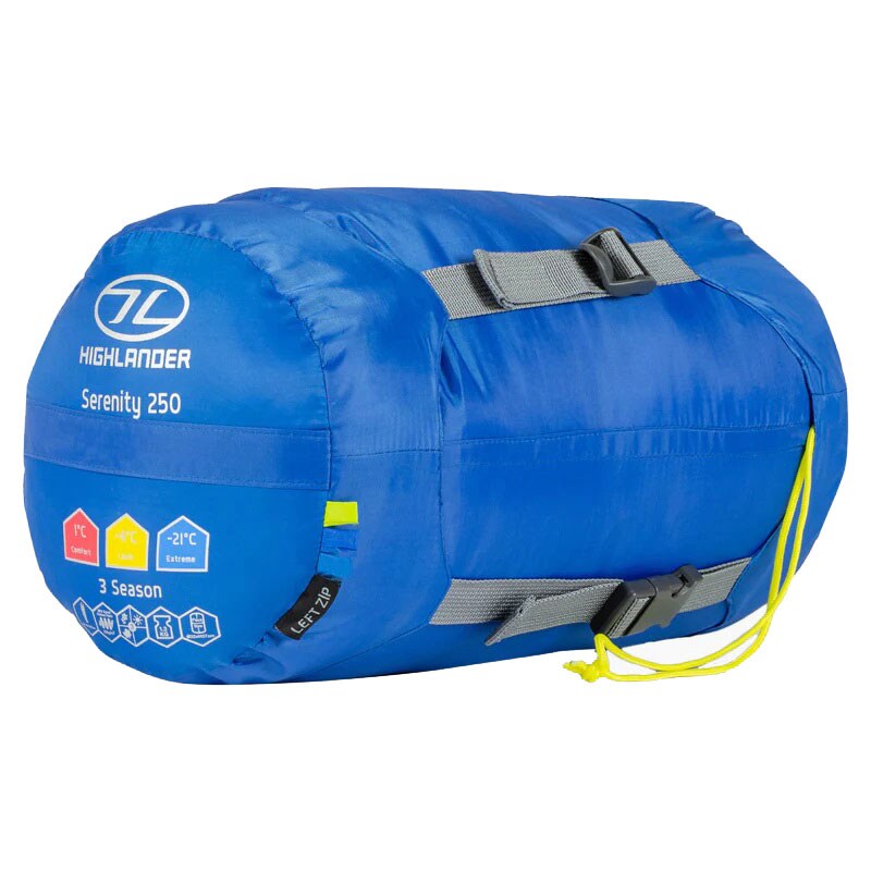 Highlander Outdoor Serenity Mummy 250 hálózsák - Blue