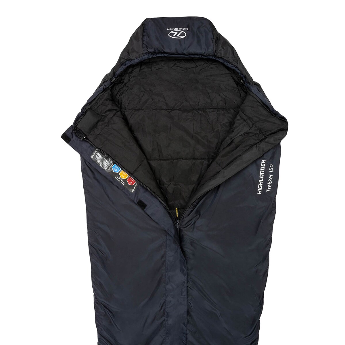 Highlander Outdoor Trekker Mummy 150 hálózsák - Charcoal