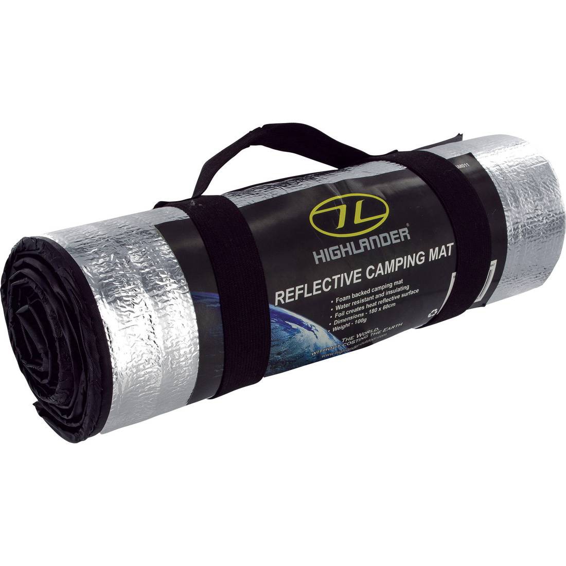 Highlander Outdoor Reflective Camping Mat kempingmatrac