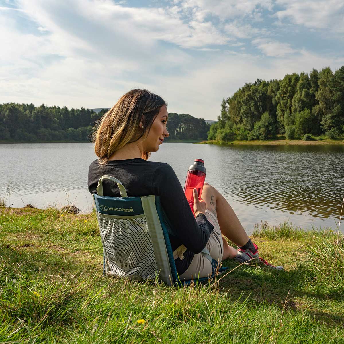 Highlander Outdoor összecsukható ülőke - Black