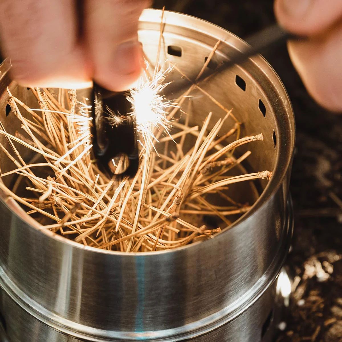 Highlander Outdoor Beech Fire Starter szikravető