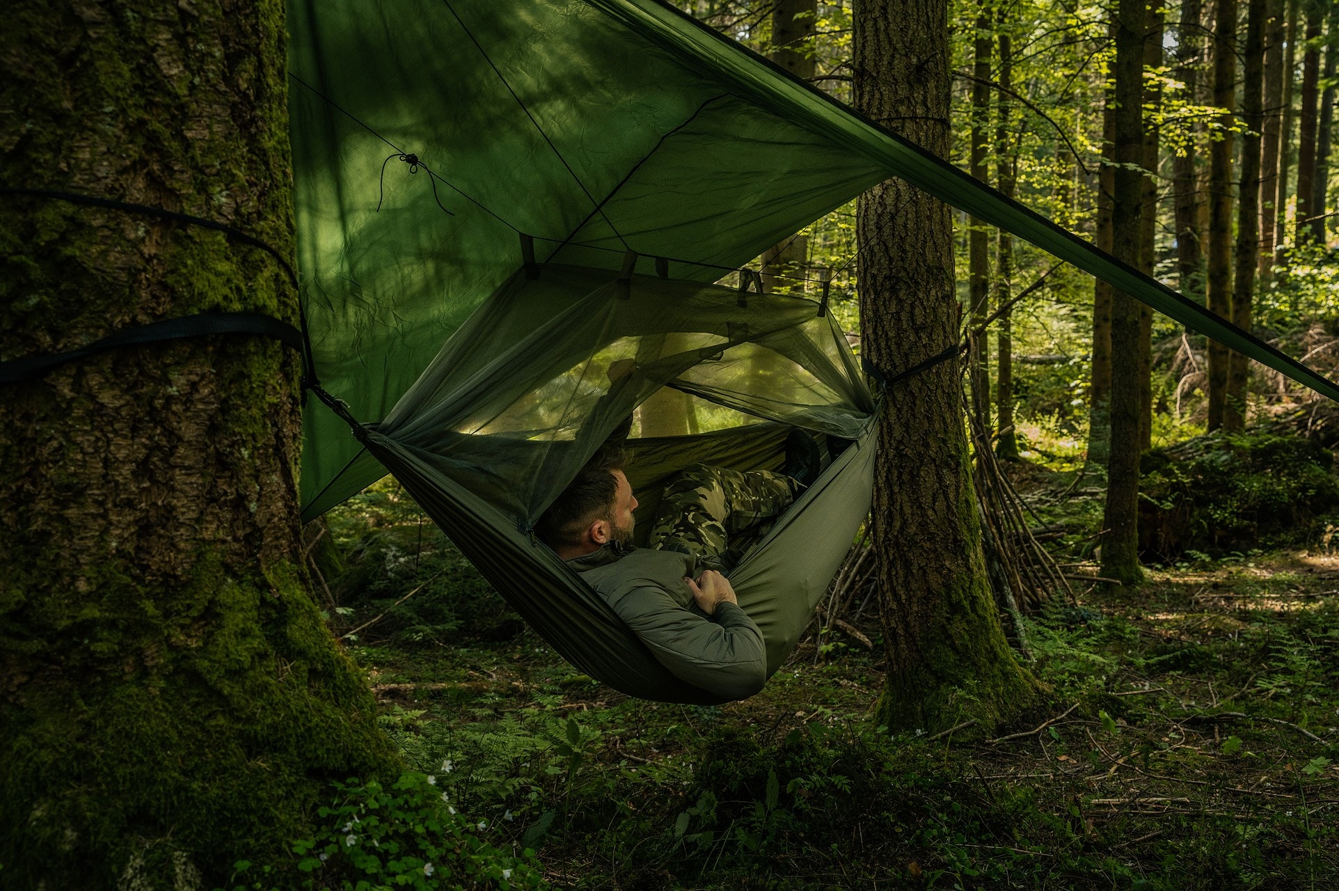 Highlander Forces Crusader függőány szúnyoghálóval