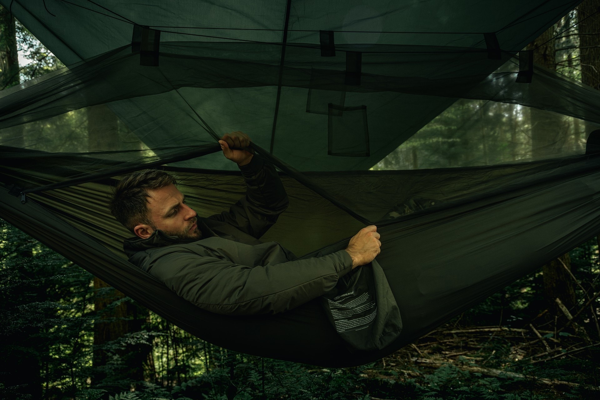 Highlander Forces Crusader függőány szúnyoghálóval