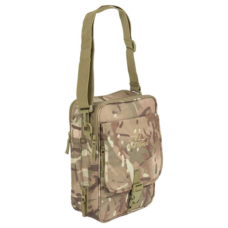 Highlander Forces Dual Jackal Daypack/Carrying Bag táska 50 l - Arid MC Camo