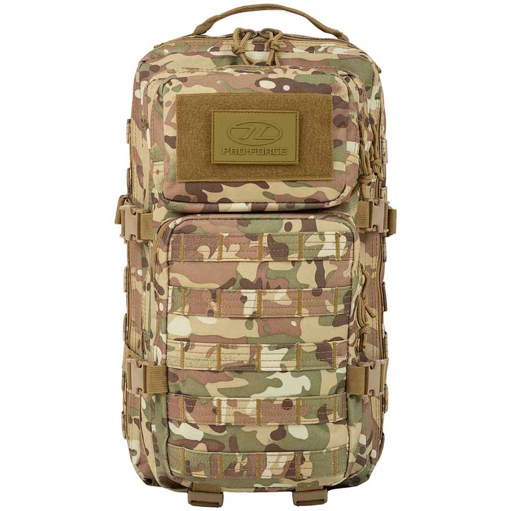 Highlander Forces Recon hátizsák 28 l - Arid MC Camo