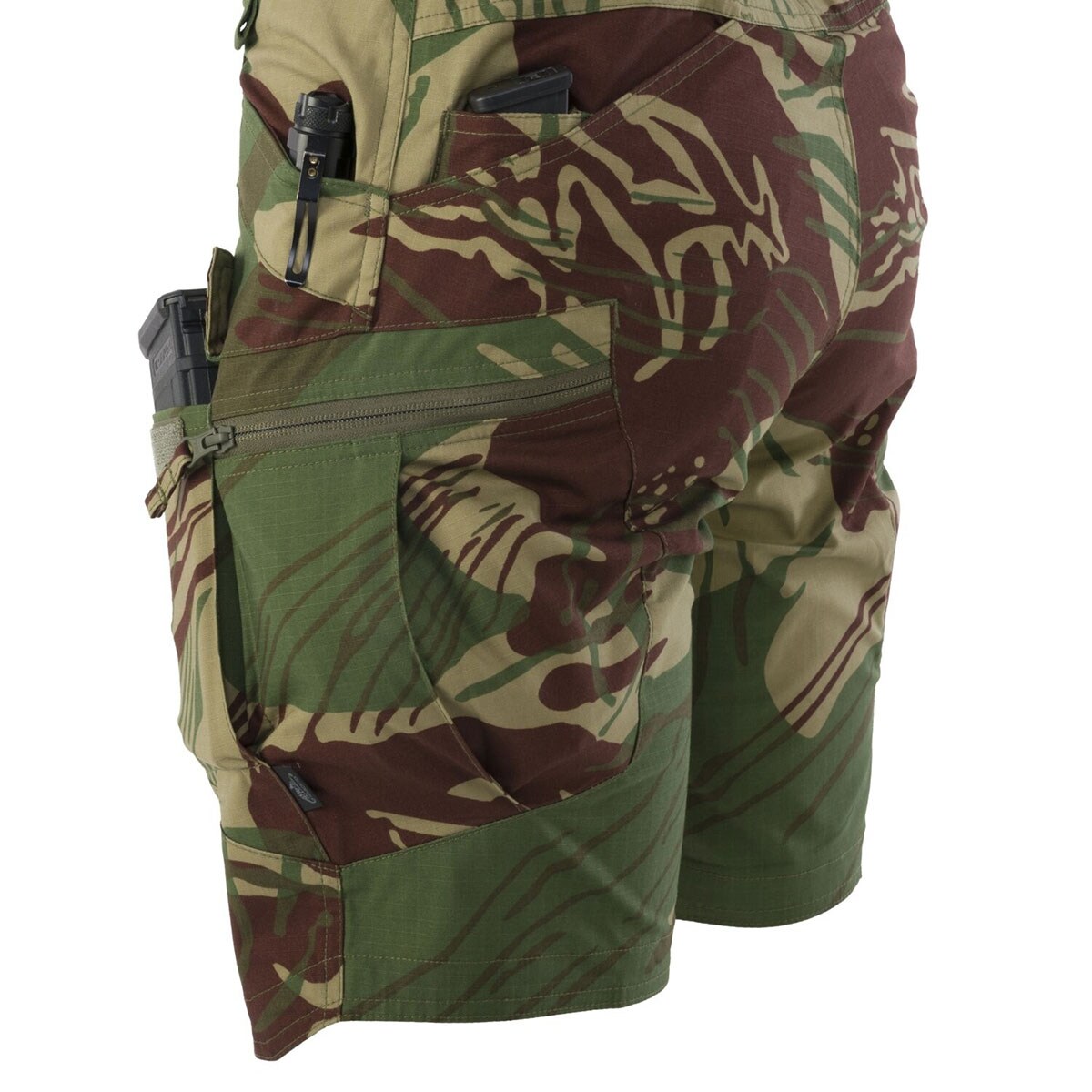 Helikon UTS PolyCotton Stretch Rip-Stop 8,5'' rövidnadrág - Rhodesian Camo