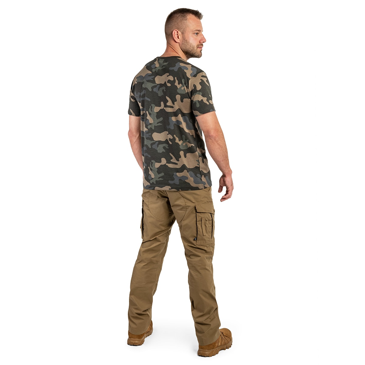 Brandit T-shirt póló - Dark Camo