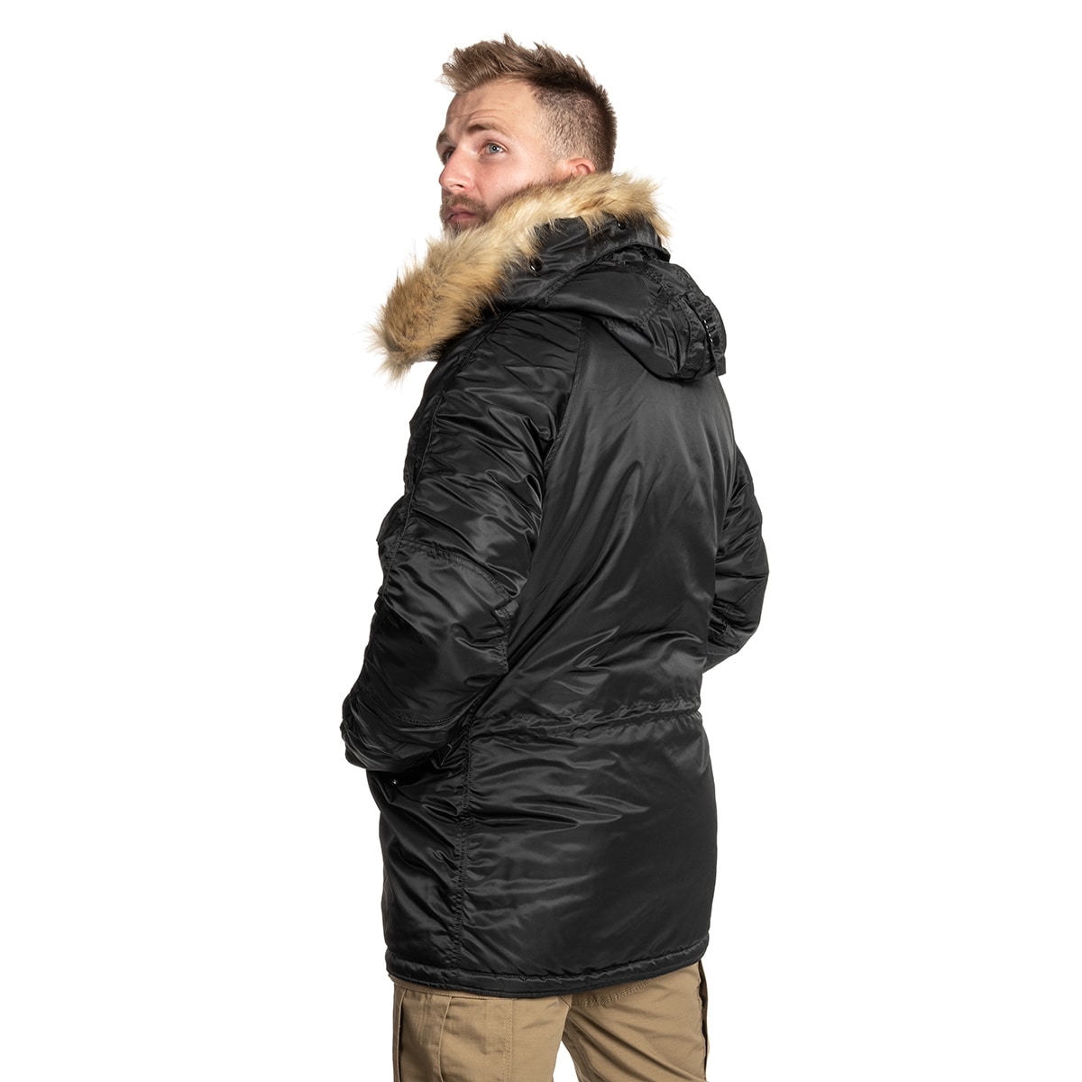 Alpha Industries N3B VF 59 Fitted kabát - Black