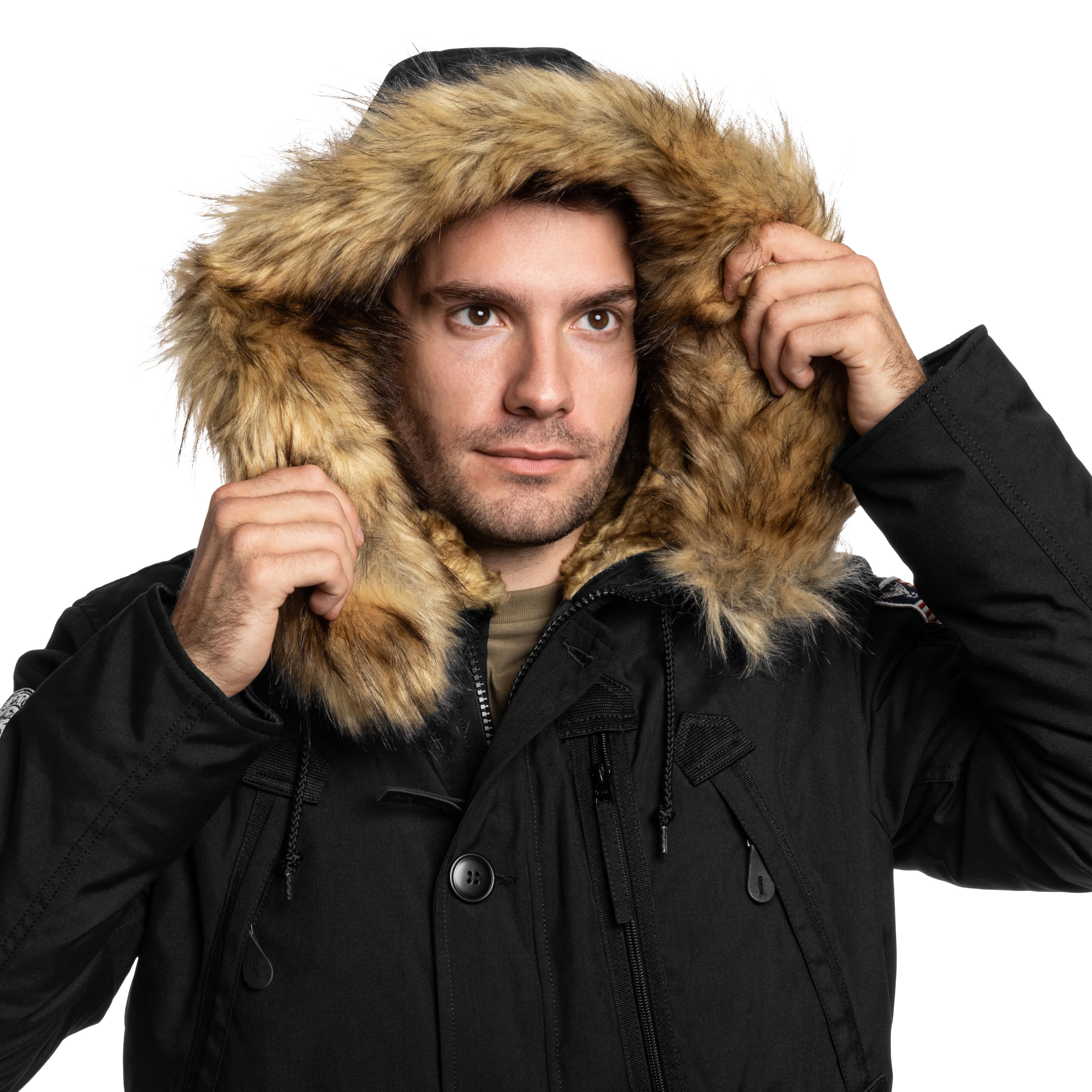 Alpha Industries Polar Jacket kabát - Black