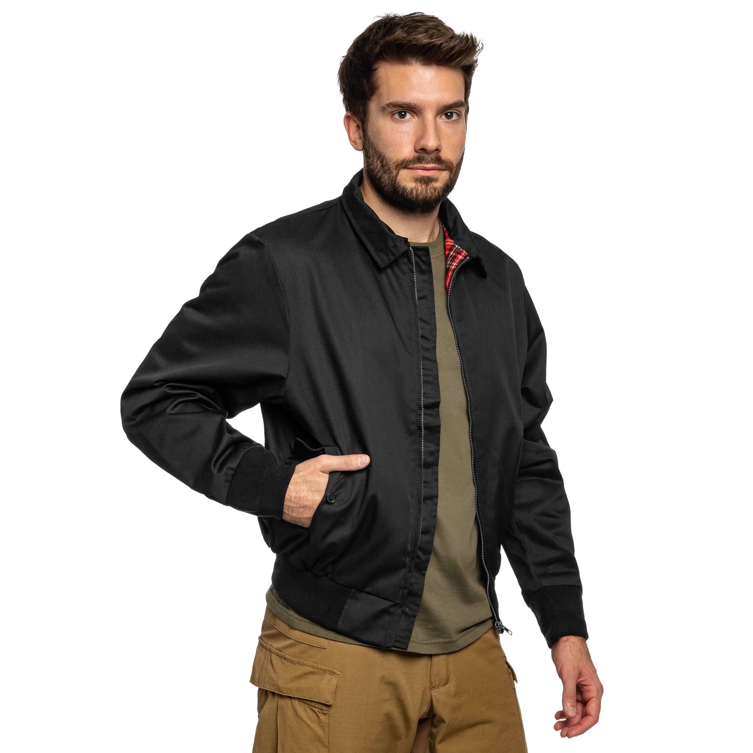 Brandit Lord Canterbury kabát - Black